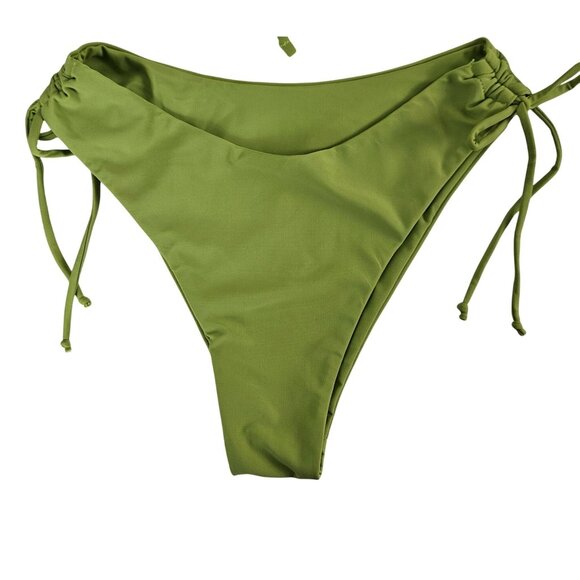 Zaful Womens 2 Piece Tie Front Cheeky Bikini Set Size S Sexy Beach Pool Vacation - Picture 8 of 12